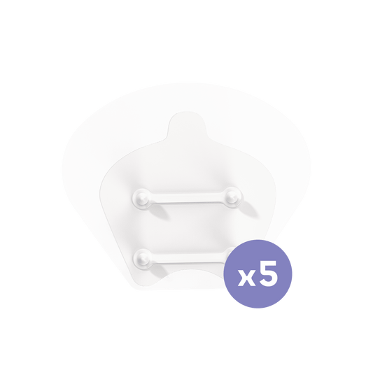 5-Pack adhesive stickers